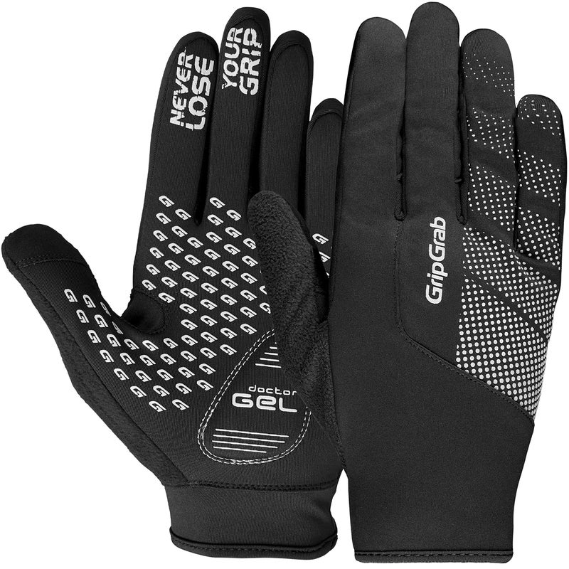 GripGrab Ride Windproof Spring Autumn Cycling Gloves Lightweight Thermal Thin Winter Padded Full Finger Bicycle Glove - Image 1